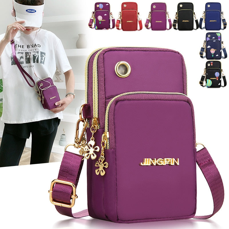 Fashion Balloon Mobile Phone Pouch Crossbody Bag for Women Shoulder Messenger Bag Female Handbags Designer Ladies Girls Clutch - Executive-Skincare