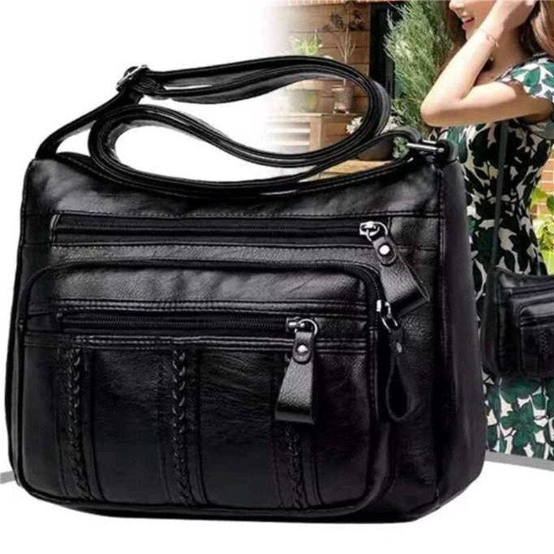 2022 New Women Crossbody Bag Soft Pu Leather Shoulder Bag Good Quality Messenger Bag Purse Ladies Handbags - Executive-Skincare