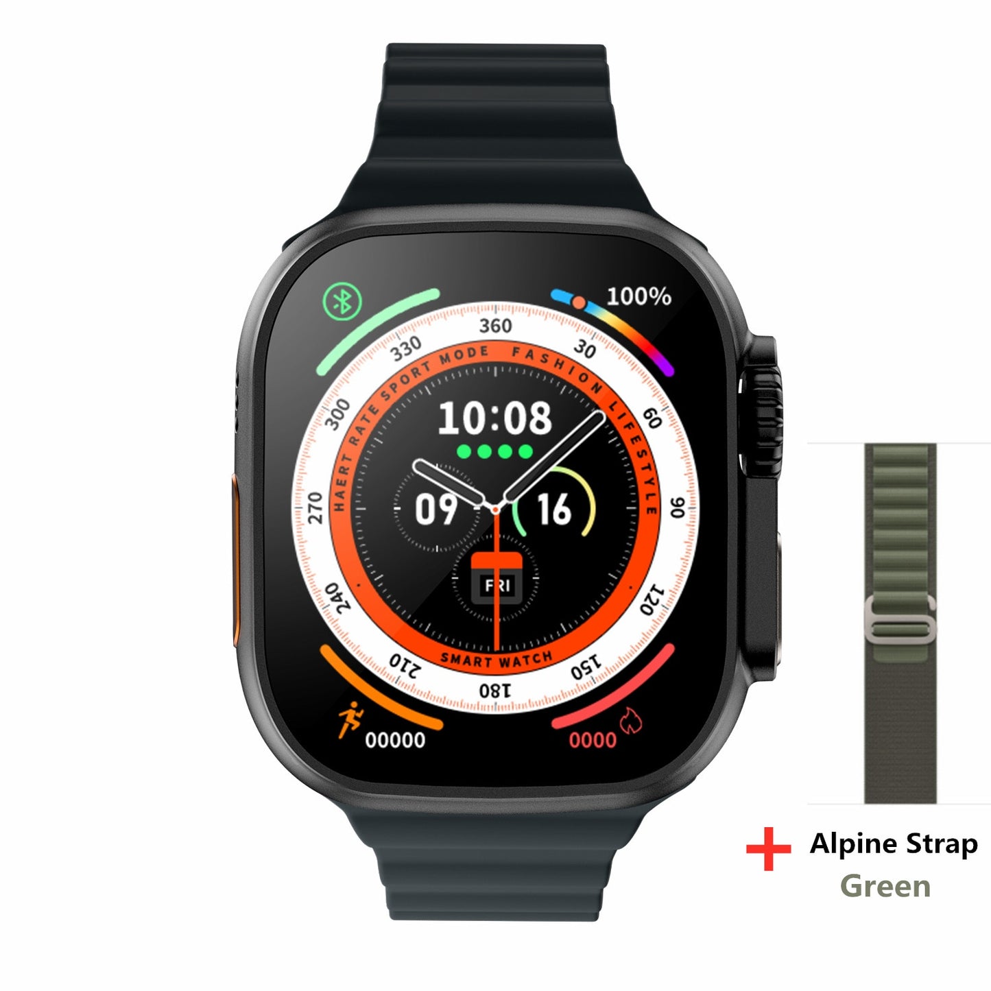 2022 Z8 Ultra MAX Smart Watch Series 8 Titanium Alloy 1:1 49mm Case Bluetooth Call NFC ECG IP68 Waterproof Smartwatch Men - Executive-Skincare