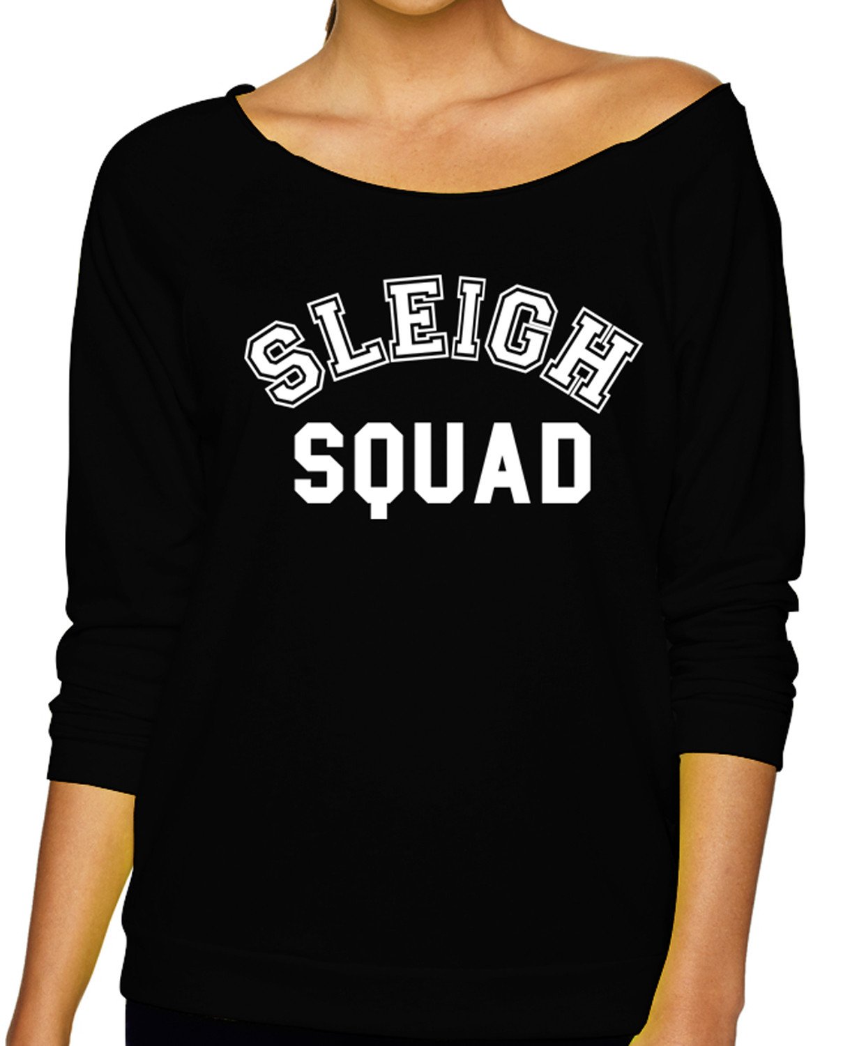 SLEIGH SQUAD Christmas Slouchy Sweatshirt - Executive-Skincare