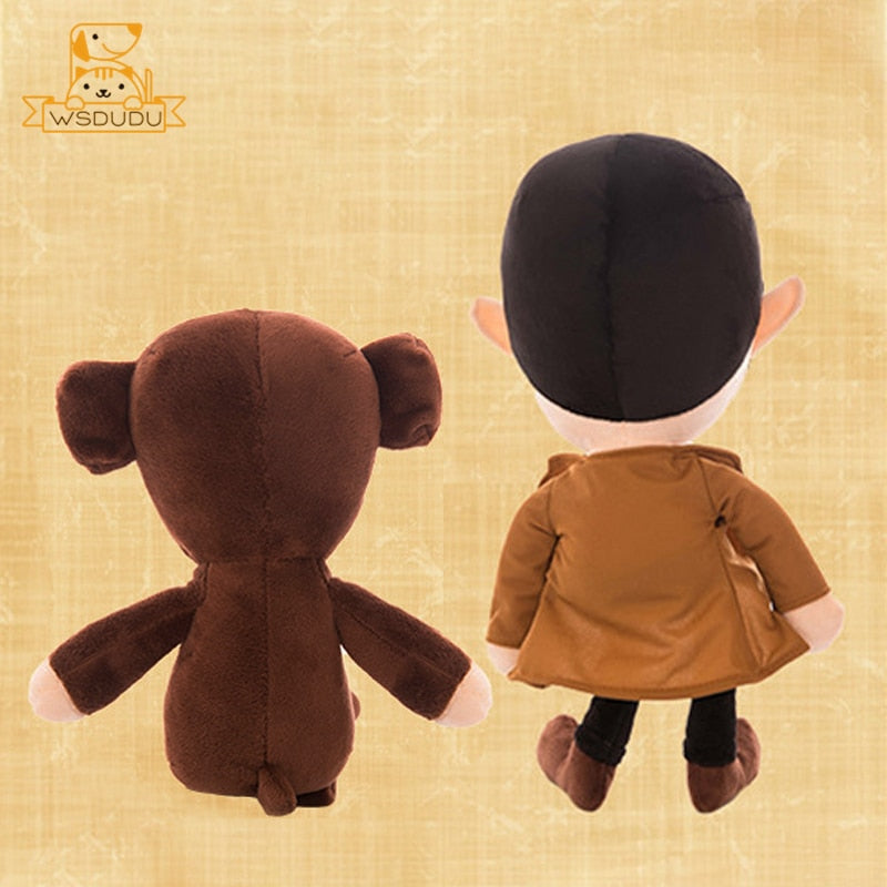 Fun Mr Bean Teddy Bear Comedy Cartoon Stuffed Plush Toys Adorable Movie Figure Cute Brown Animals Dolls Soft For Children Gifts - Executive-Skincare