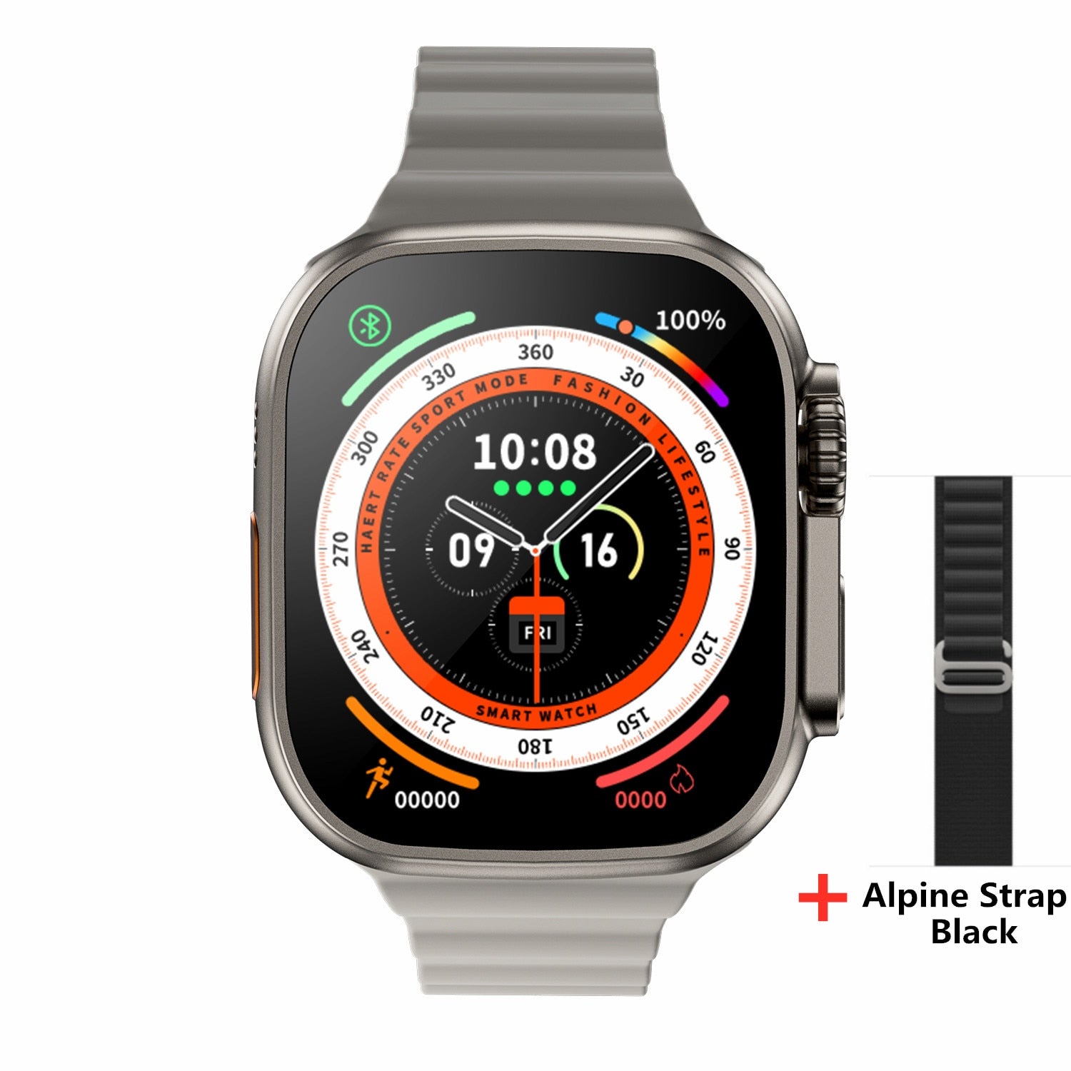 2022 Z8 Ultra MAX Smart Watch Series 8 Titanium Alloy 1:1 49mm Case Bluetooth Call NFC ECG IP68 Waterproof Smartwatch Men - Executive-Skincare