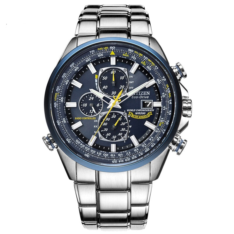 New Blue Angel Quartz Men&#39;s Watch WISH Fashion Men&#39;s Watch Waterproof 4 Button Multifunction - Executive-Skincare