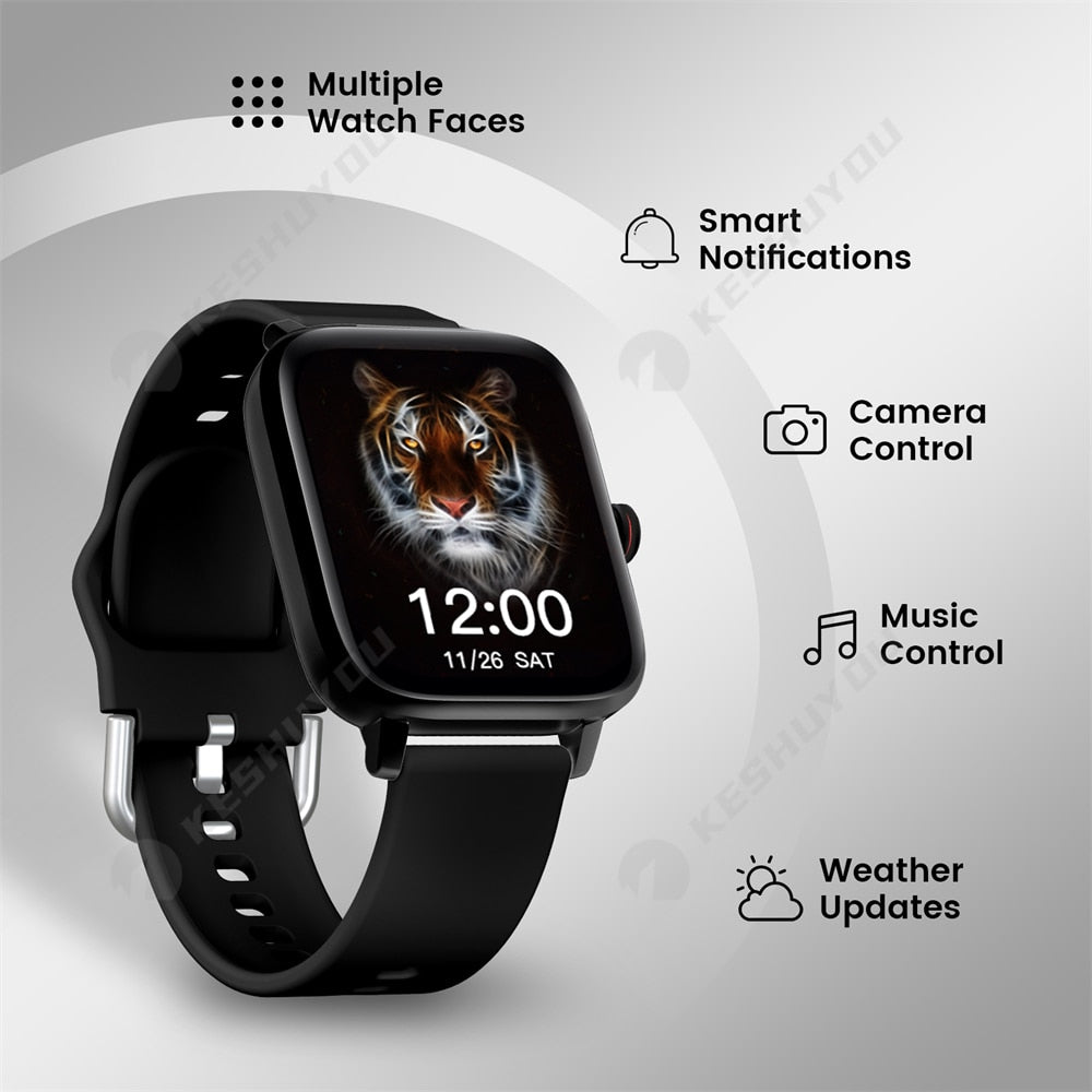 I13 Smart Watch Men Answer Call Full Touch Fitness Tracker Smartwatch Women Waterproof Weather For Android iOS xiaomi Phone - Executive-Skincare