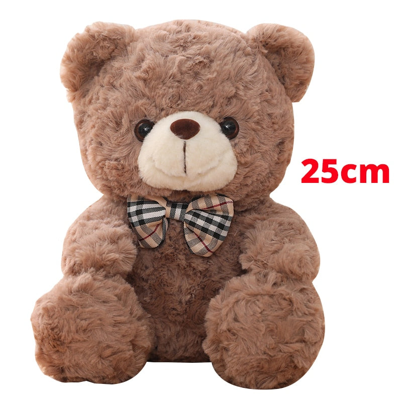 High Quality Cute Plush Teddy Bear Plush Pillow Lovely Bow-Knot Bears Plush Toys Stuffed Soft Animal Dolls Xmas Valentine&#39;s Gift - Executive-Skincare