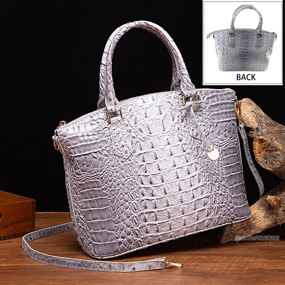 Designer Tote Bags 2022 For Women Luxury Beach Pu Pattern Handbags Crossbody Bag Stone Texture Girl Hand Totes - Executive-Skincare