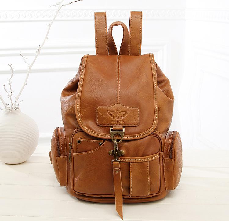 Female Backpack Mochila Feminina Leather Women Mochila Mujer Girls School Backpack Feature Multifunction 2022 Travel Mochila - Executive-Skincare