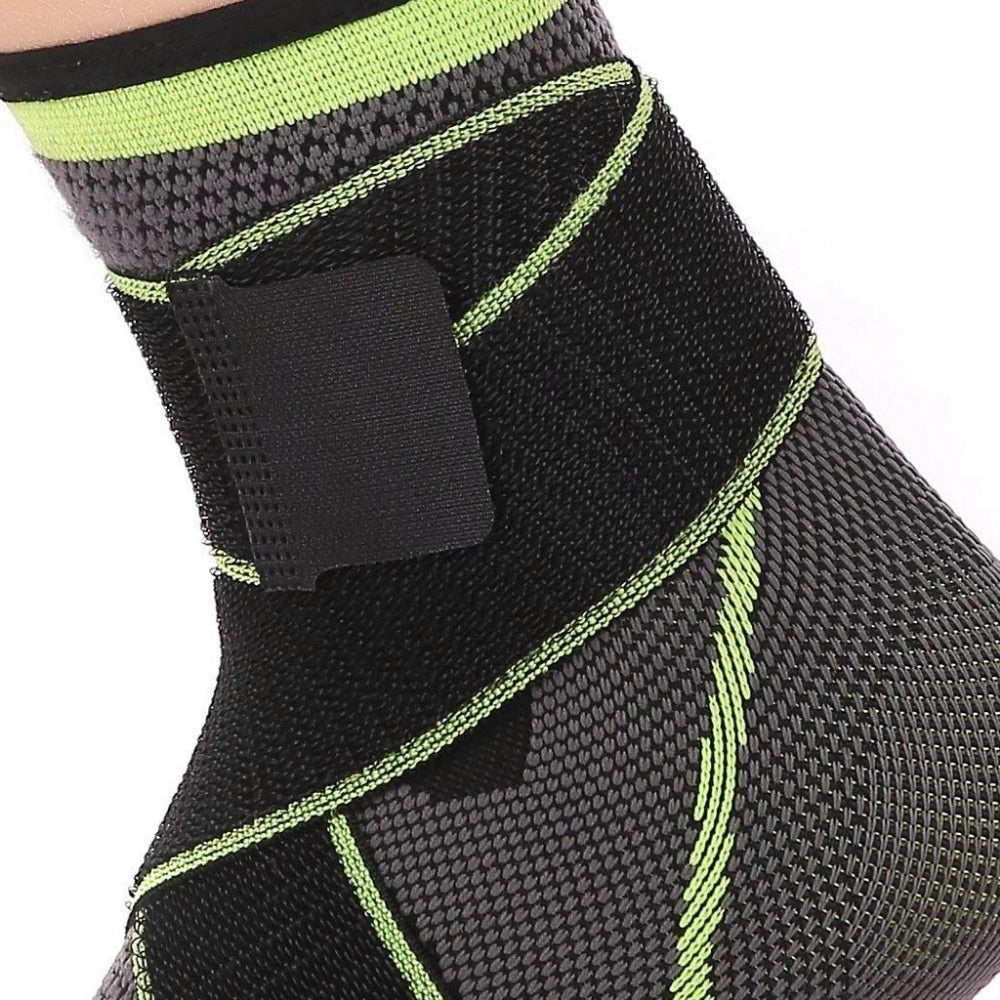 1 PC Sports Ankle Brace Compression Strap Sleeves Support 3D Weave Elastic Bandage Foot Protective Gear - Executive-Skincare