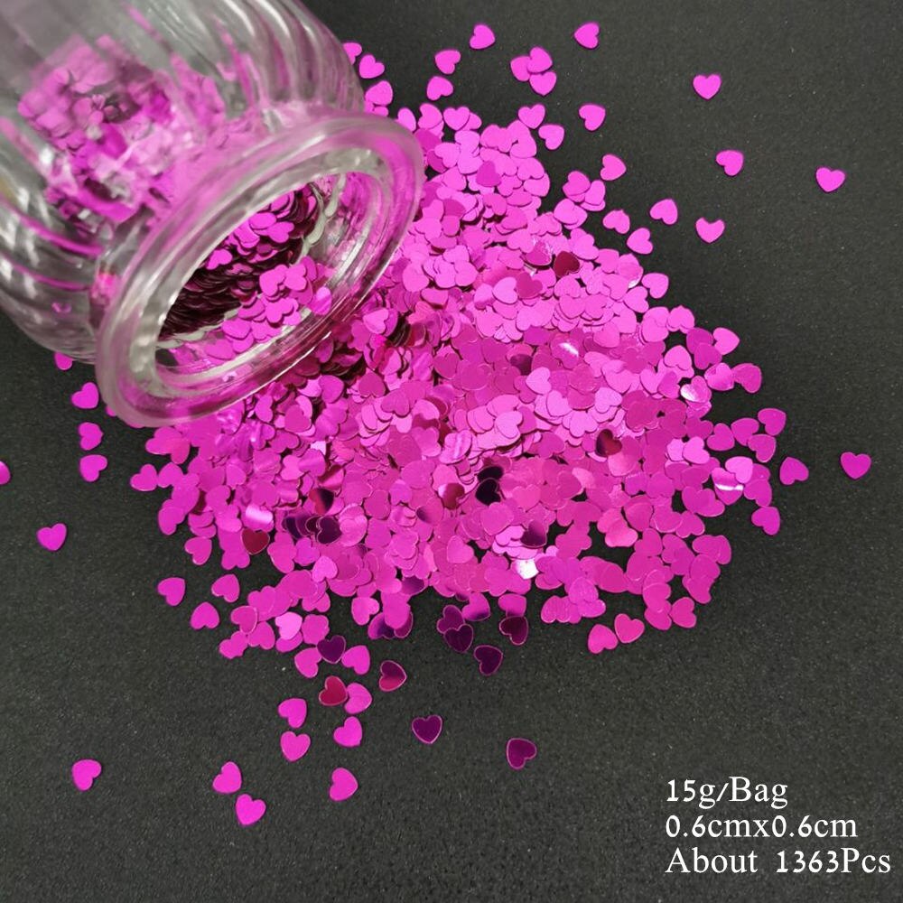 Acrylic Heart Confetti Scatter Crystal Beads Wedding Party Decor PVC Squins Engaement Anniversary Valentine Party Supplies - Executive-Skincare