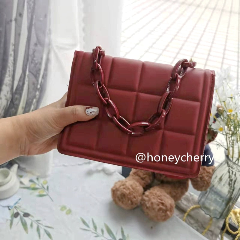 Honeycherry Geo Embossed Flap Crossbody Bag Mini Handbags For Women Purses Mini Crossbody Bag - Executive-Skincare