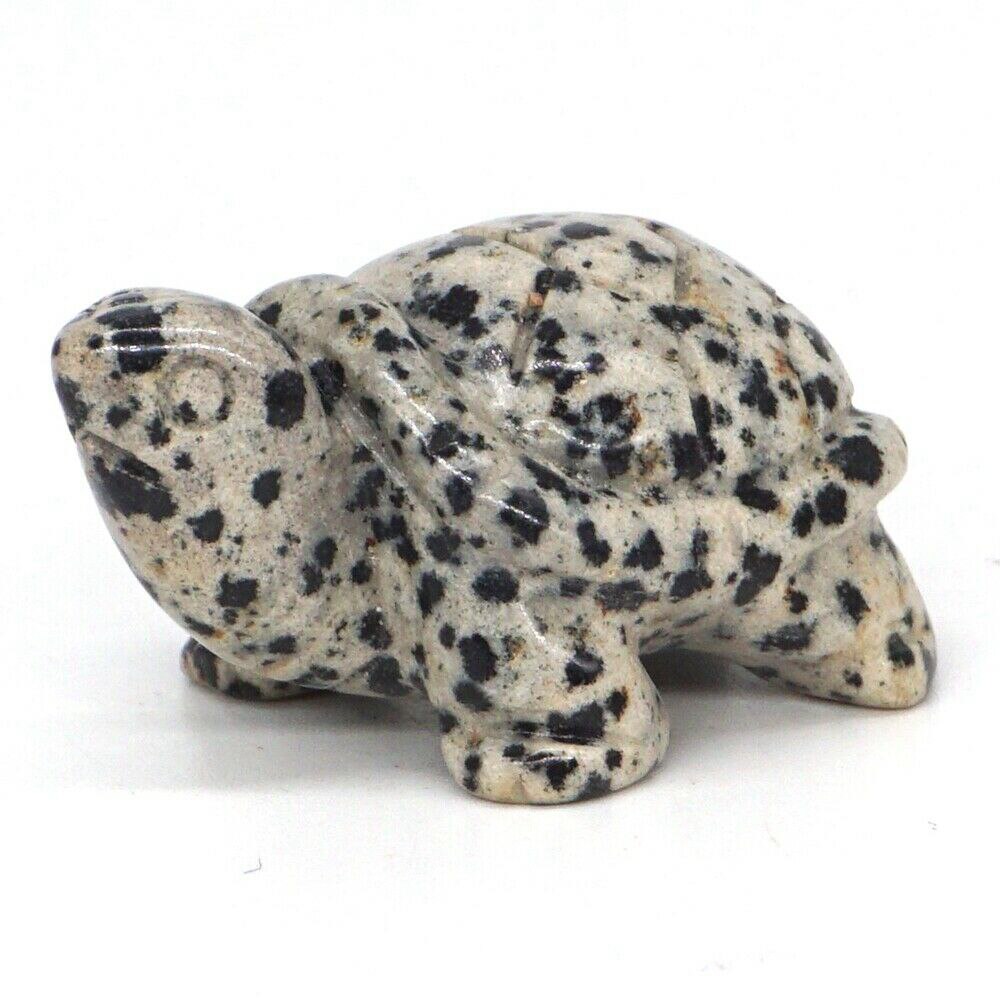 1.5&quot; Tortoise Statue Natural Gemstone Carving Healing Crystal Animals Figurines Reiki Stones Decoration Wholesale - Executive-Skincare