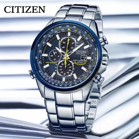 CITIZEN Men Watches Luxury Trend Quartz Clock Luminous Calendar Waterproof Multi Function Fancy Round Automatic Watch Stainless - Executive-Skincare