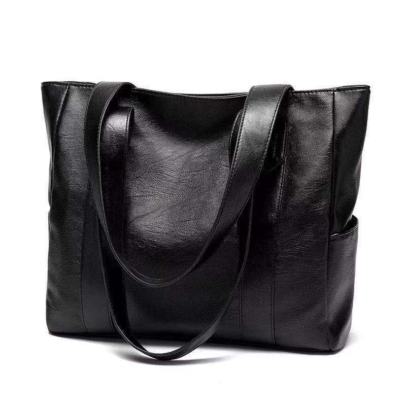 Soft Leather Tote Bag for Women Large Capacity Women Shoulder Bag