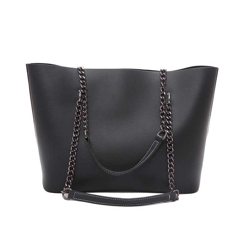 Casual Handbags Women Bags Designer Chain Shoulder Bag Famous Brand Leather Ladies Handbag Large Capacity Tote Bag Sac A Main - Executive-Skincare