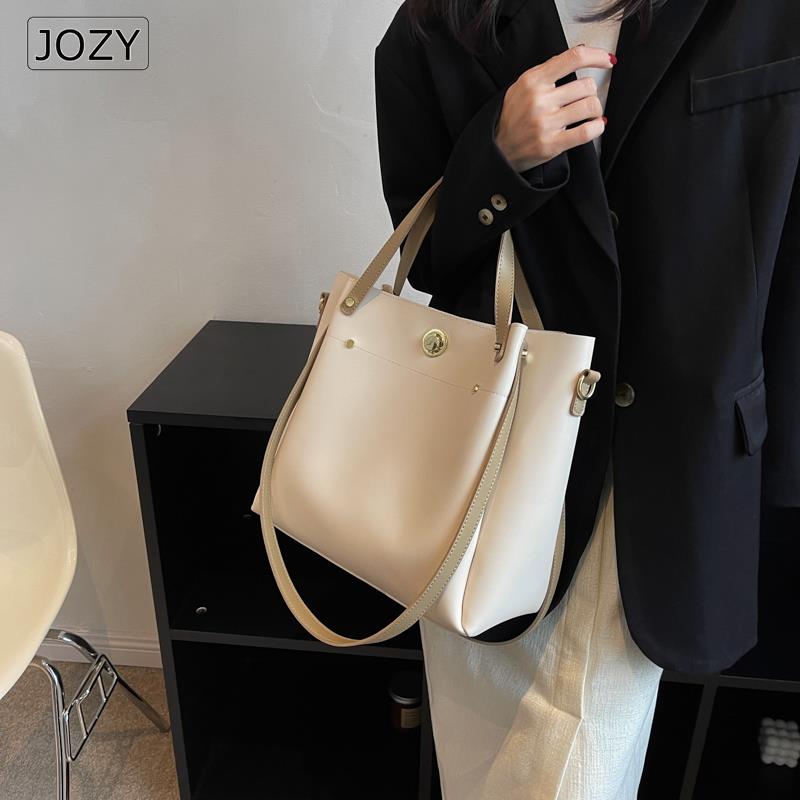 JOZY Totes Bags For Women 2022 Trend Fashion Design Leather Shoulder Side Bag Female New Crossbody Purse Luxury Ladies Shopping - Executive-Skincare