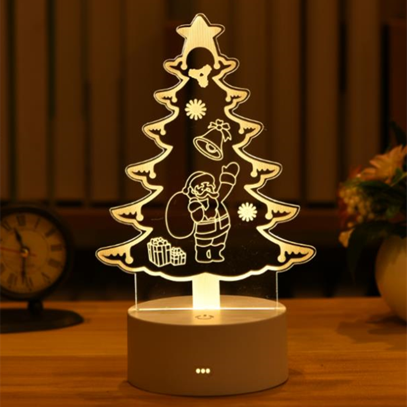 Led Lamp Night Light Christmas Decoration 2022 Wedding Decoration Party Decoration New Year 2023 Valentines Day Gift Baby Shower - Executive-Skincare