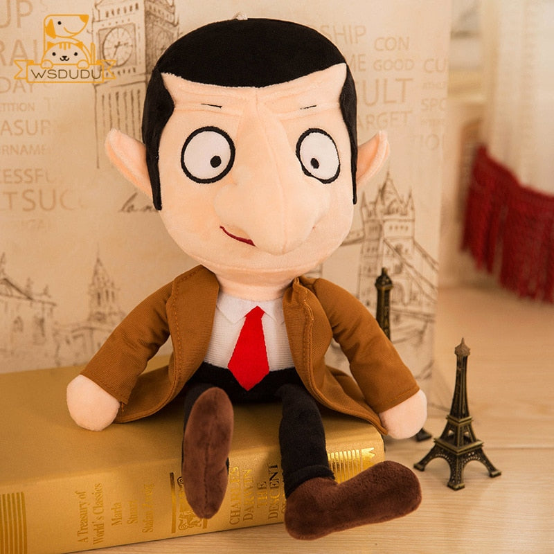 Fun Mr Bean Teddy Bear Comedy Cartoon Stuffed Plush Toys Adorable Movie Figure Cute Brown Animals Dolls Soft For Children Gifts - Executive-Skincare