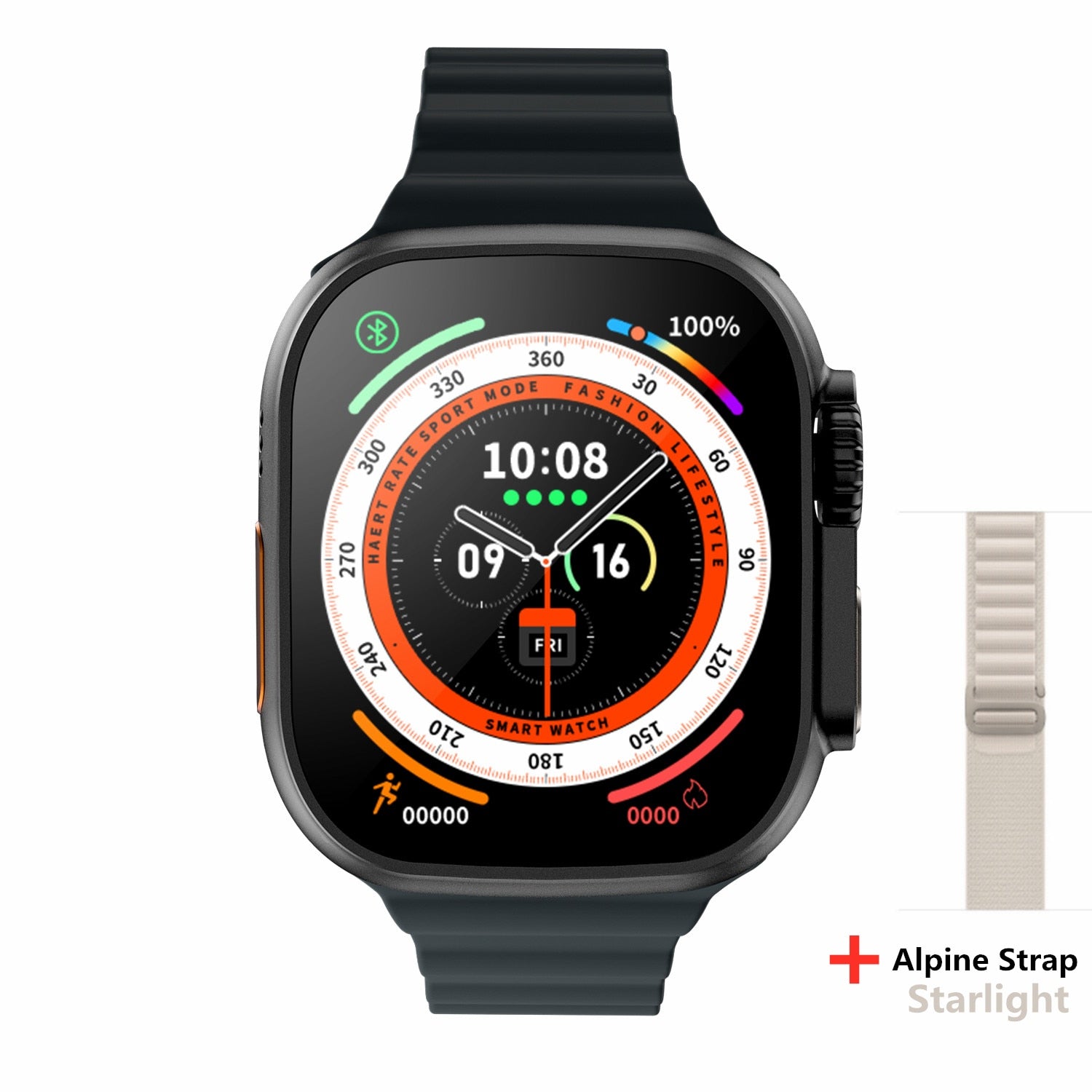 2022 Z8 Ultra MAX Smart Watch Series 8 Titanium Alloy 1:1 49mm Case Bluetooth Call NFC ECG IP68 Waterproof Smartwatch Men - Executive-Skincare