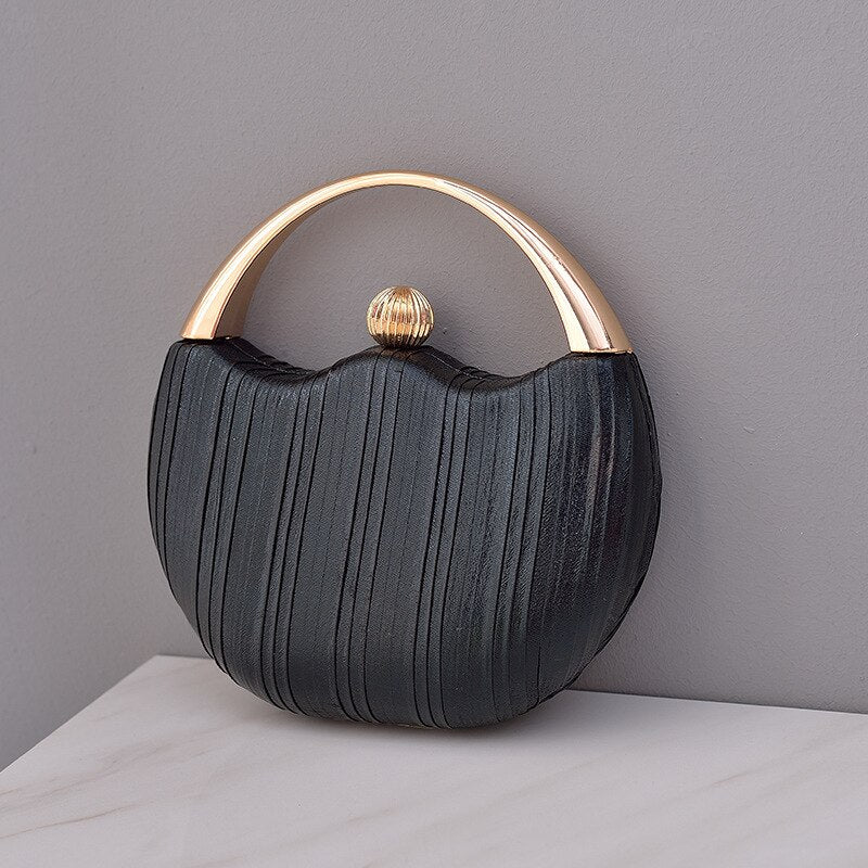 Wedding Clutch Bag Luxury Handbags For Women Elegant Round Shoulder Bag Female Small Party Evening Clutch Bag Purse Sac A Main - Executive-Skincare