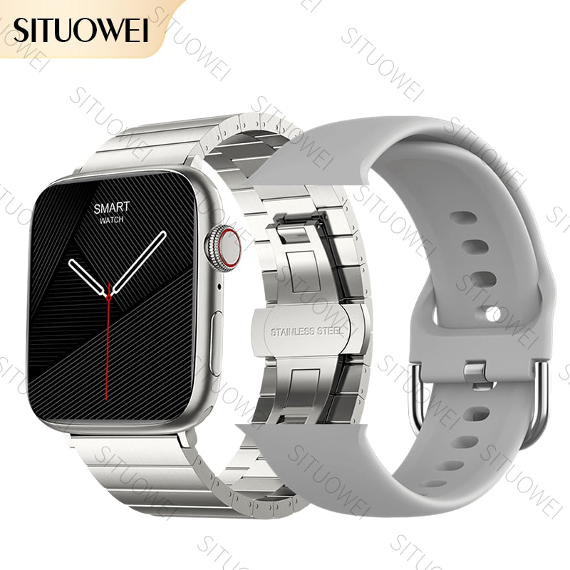 SITUOWEI 1.9 Inch HD Smart Watch 2022 Men Women Smartwatch NFC Door Access Control Unlocking Bluetooth Calls Fitness Bracelet - Executive-Skincare