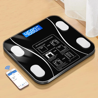 Digital Body Fat Scales Smart  Weight Scale Bluetooth BMI Body Composition Analyzer Bathroom Scale - Executive Quality Store