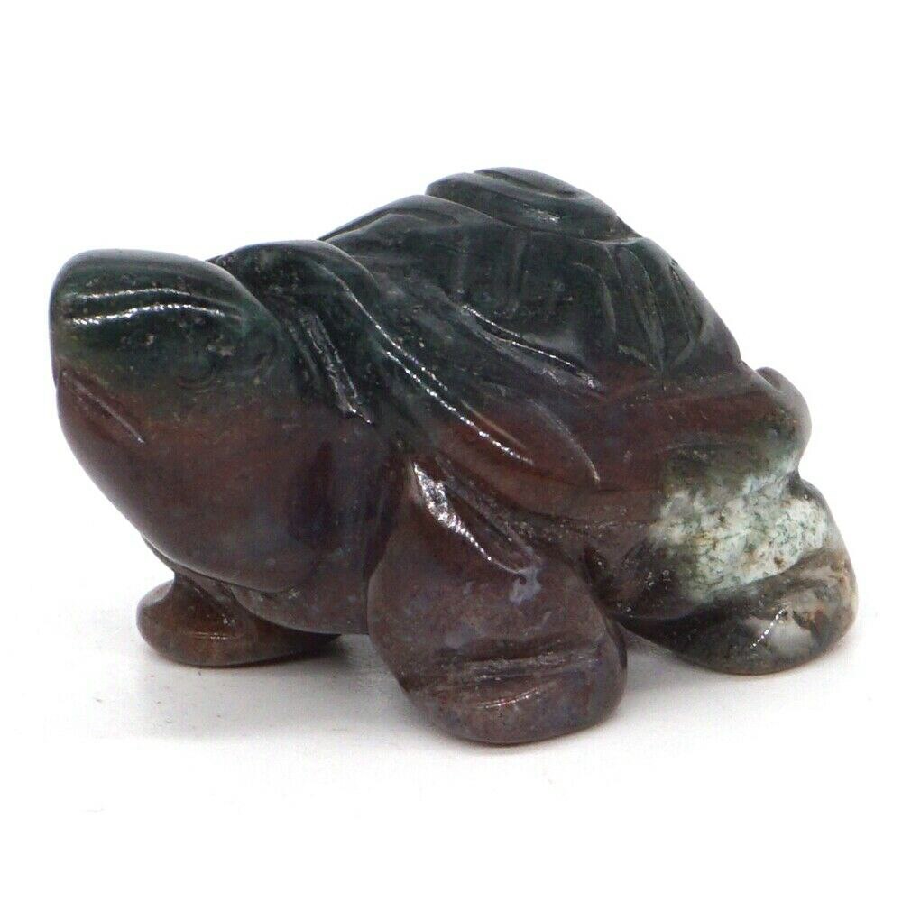 1.5&quot; Tortoise Statue Natural Gemstone Carving Healing Crystal Animals Figurines Reiki Stones Decoration Wholesale - Executive-Skincare