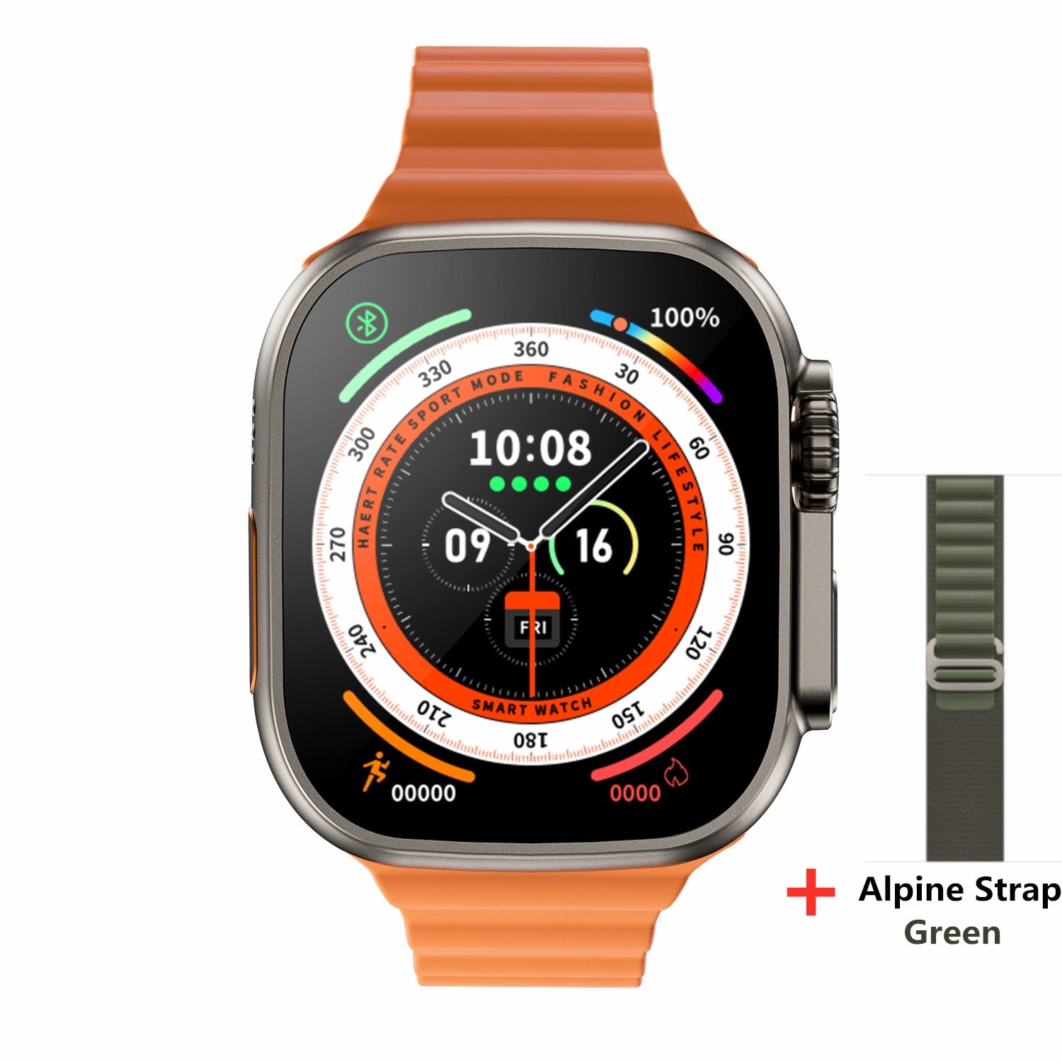 2022 Z8 Ultra MAX Smart Watch Series 8 Titanium Alloy 1:1 49mm Case Bluetooth Call NFC ECG IP68 Waterproof Smartwatch Men - Executive-Skincare