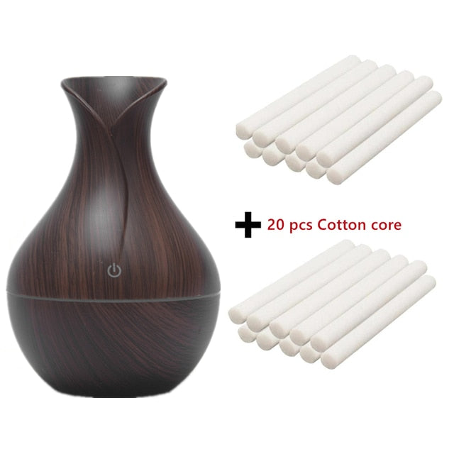 Ultrasonic Air Humidifier Aromatherapy Diffuser Essential Oil Mini Car Home Mist Maker Defusers Humificador Freshener for xiaomi - Executive Quality Store