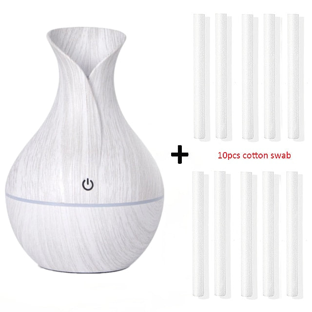 Ultrasonic Air Humidifier Aromatherapy Diffuser Essential Oil Mini Car Home Mist Maker Defusers Humificador Freshener for xiaomi - Executive Quality Store