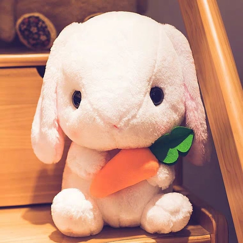 43cm Cute Stuffed Rabbit Plush Toy Soft Toys cushion Bunny Kid Pillow Doll Birthday Gifts for Children Baby Accompany Sleep Toy - Executive-Skincare