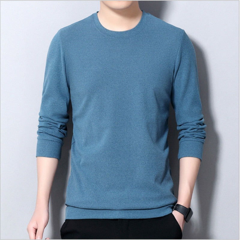 2022 Casual Thick Warm Winter Luxury Knitted Pull Sweater Men Wear Jersey Dress Pullover Knit Mens Sweaters Male Fashions 71819 - Executive-Skincare