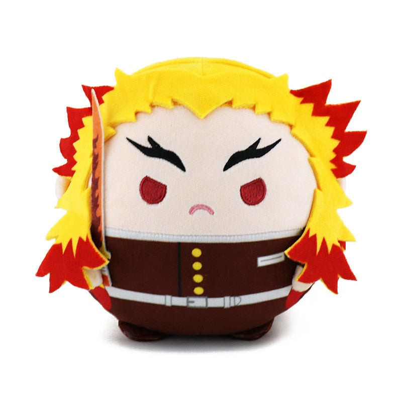 Jujutsu Kaisen Plush Toys Doll Cute Fat Type Yuji Gojo Kugisaki Megumi Nanami Sukuna Stuffed Toy Demon Slayer Pendant Gifts 10cm - Executive-Skincare