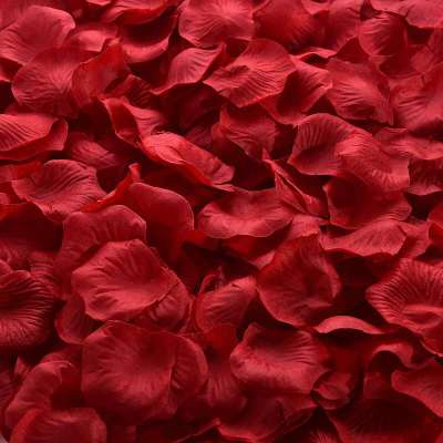 500/1000/3000 Pcs Of 5*5cm Artificial Rose Petal Artificial Flower Silk Petals Valentine&#39;s Day Wedding Flower Decoration Flowers - Executive-Skincare