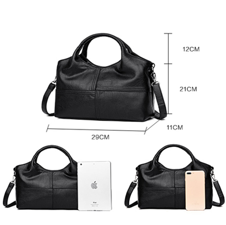 Genuine Brand Soft Leather Handbags High Quality Women Bag 2022 Small Casual Female Messenger Shoulder Bag Ladies Crossbody Bag - Executive-Skincare