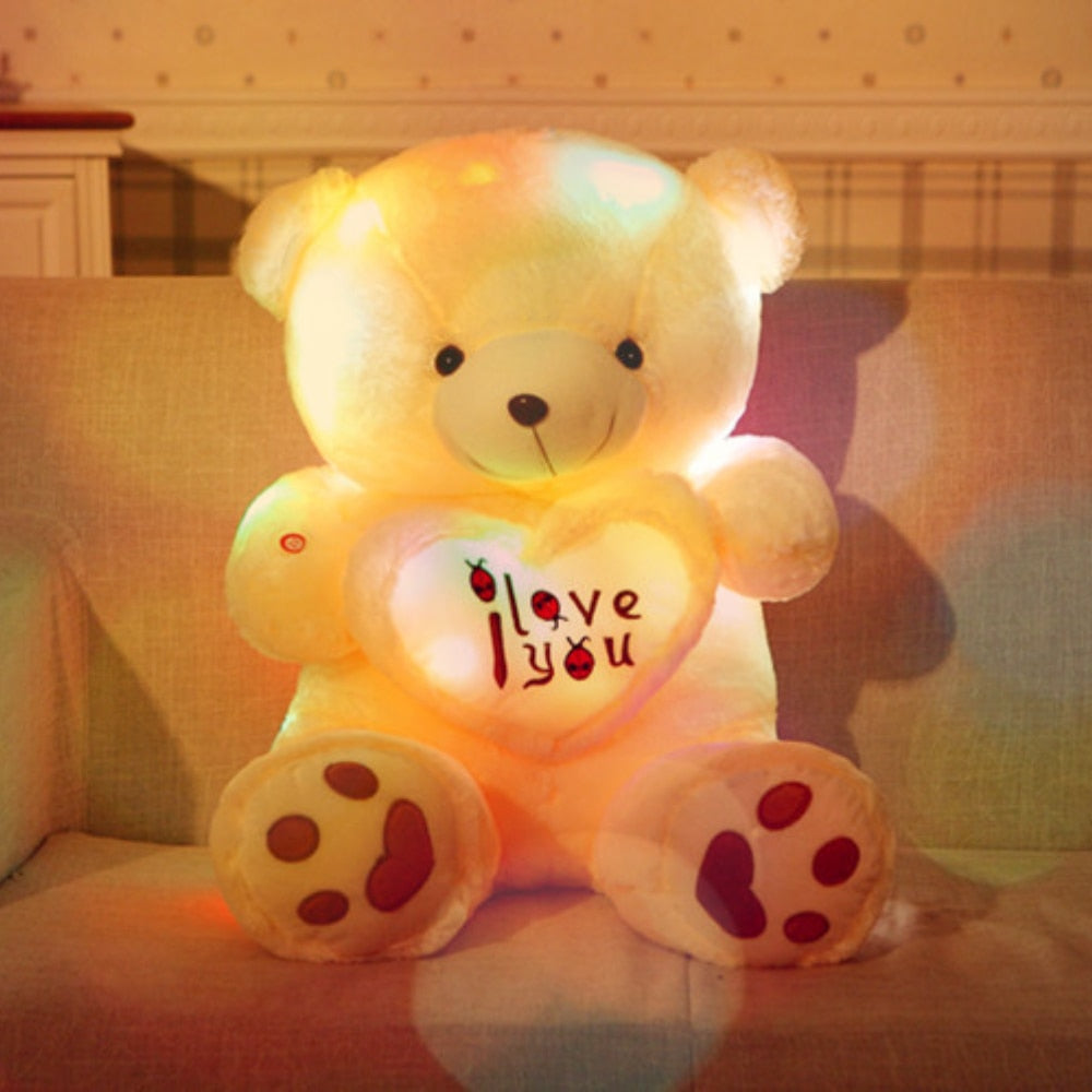 50/70/90 CM I Love You Teddy Bear Large Stuffed Plush Toy Holding LOVE Heart Soft Gift for Valentine Day Girls&#39; Birthday Gift - Executive-Skincare