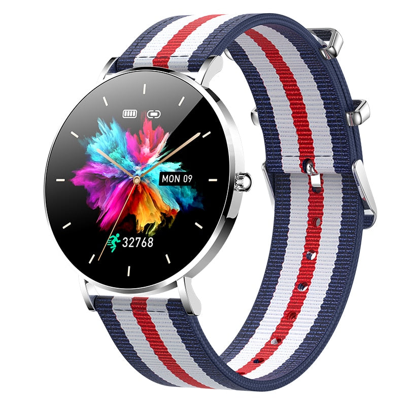 2022 New Ultra Thin Smart Watch Women 1.36&quot; AMOLED 360*360 HD Pixel Display Always Show Time Call Reminder Smartwatch Ladies+Box - Executive-Skincare