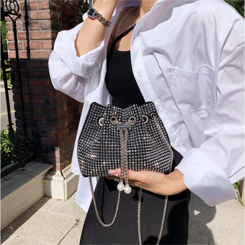 Bright Diamond Luxury Designer Handbag Bucket Bag Handbags for Women Design Tote Bags Bolsas Women&#39;s 2022 Trend - Executive-Skincare