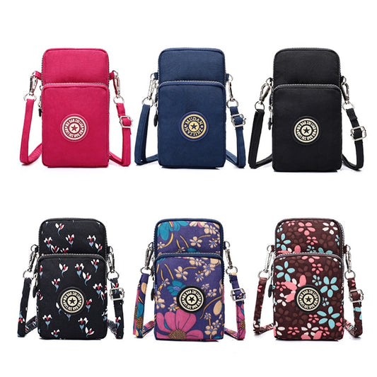 Small Shoulder Bags Nylon Women Mobile Phone Bags Mini Female Messenger Purse Lady Wallet New 2022 Female CrossBody Bag - Executive-Skincare