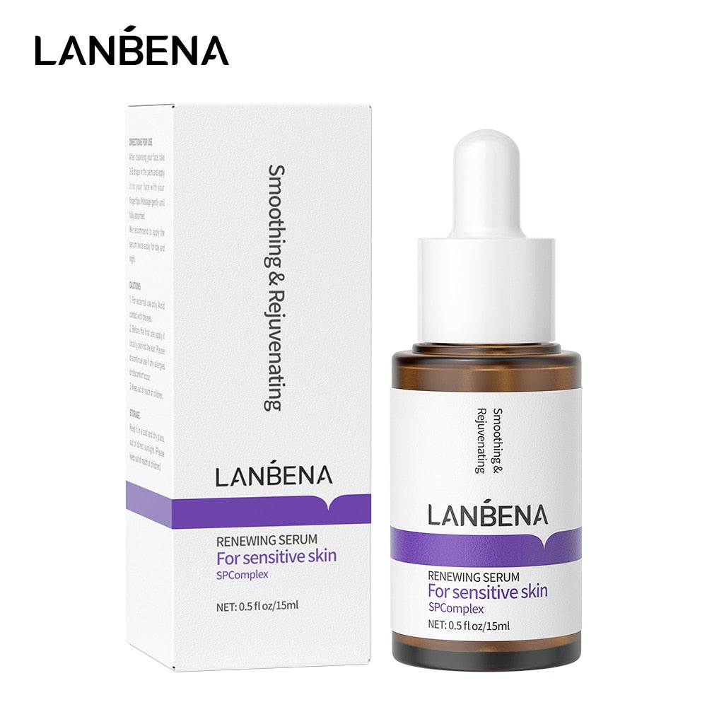 LANBENA Niacinamide Face Serum Facial Whitening Anti Aging Wrinkle Hyaluronic Acid Moisturizing Shrink Pores Serum Skin Essence - Executive-Skincare