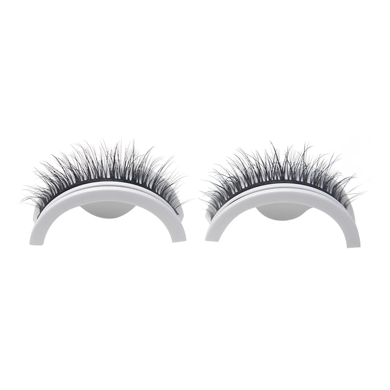 Reusable Self-Adhesive Eyelashes Natural Multiple reversible glue-free self-adhesive pairs of false eyelashes Dropshipping - Executive-Skincare