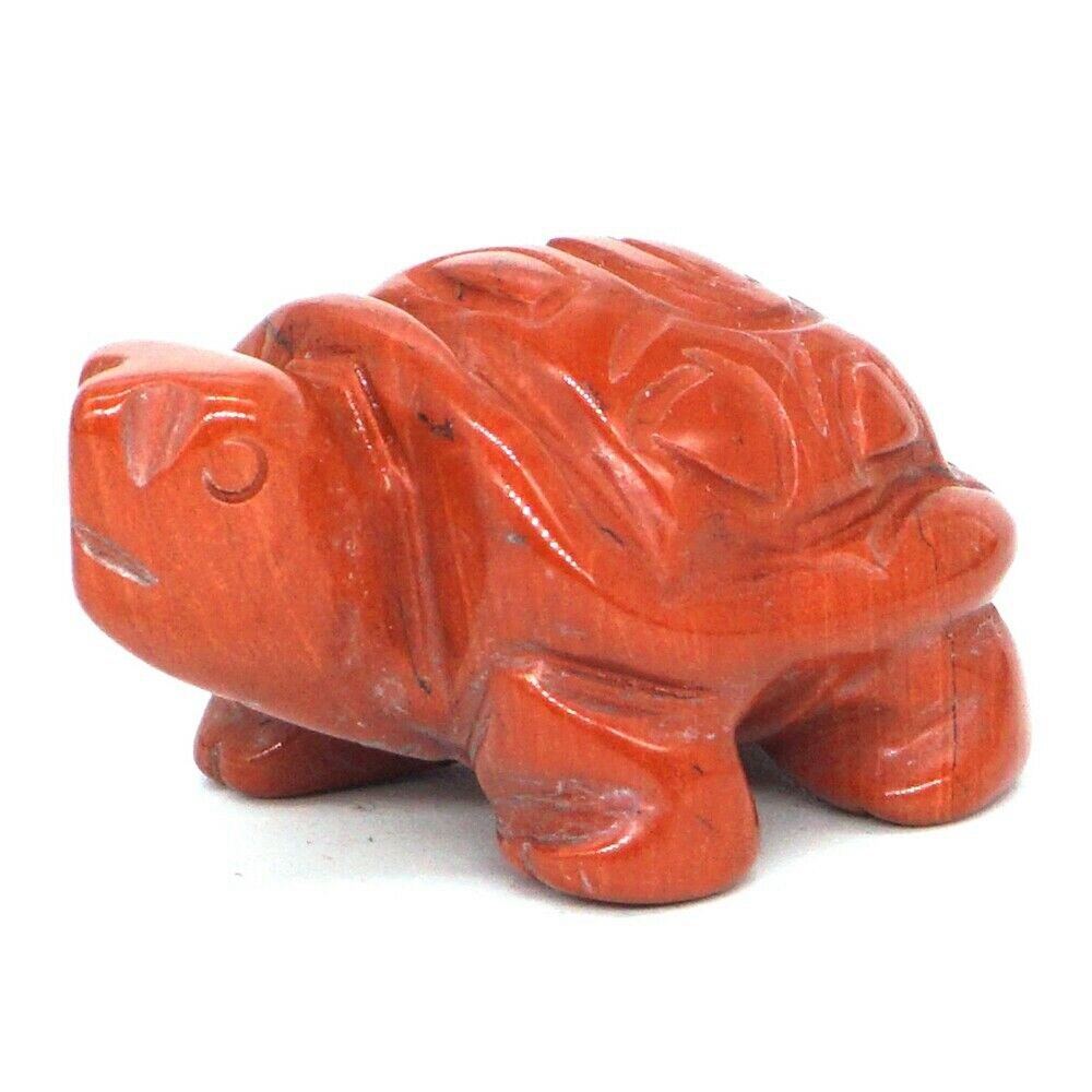 1.5&quot; Tortoise Statue Natural Gemstone Carving Healing Crystal Animals Figurines Reiki Stones Decoration Wholesale - Executive-Skincare