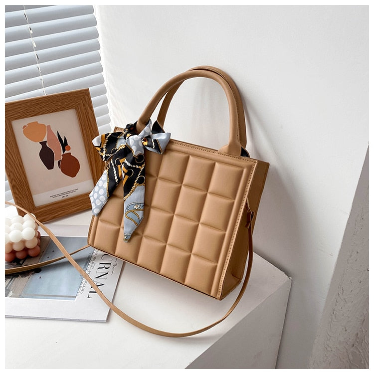 Single Strap Women Handbags Fashion Bags Ladies PU Leather Shoulder Handbag Soft Solid Color Crossbody Bag Casual Ladies Tote - Executive-Skincare