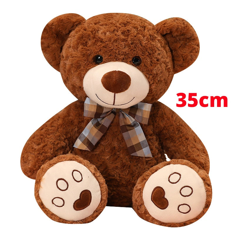 High Quality Cute Plush Teddy Bear Plush Pillow Lovely Bow-Knot Bears Plush Toys Stuffed Soft Animal Dolls Xmas Valentine&#39;s Gift - Executive-Skincare