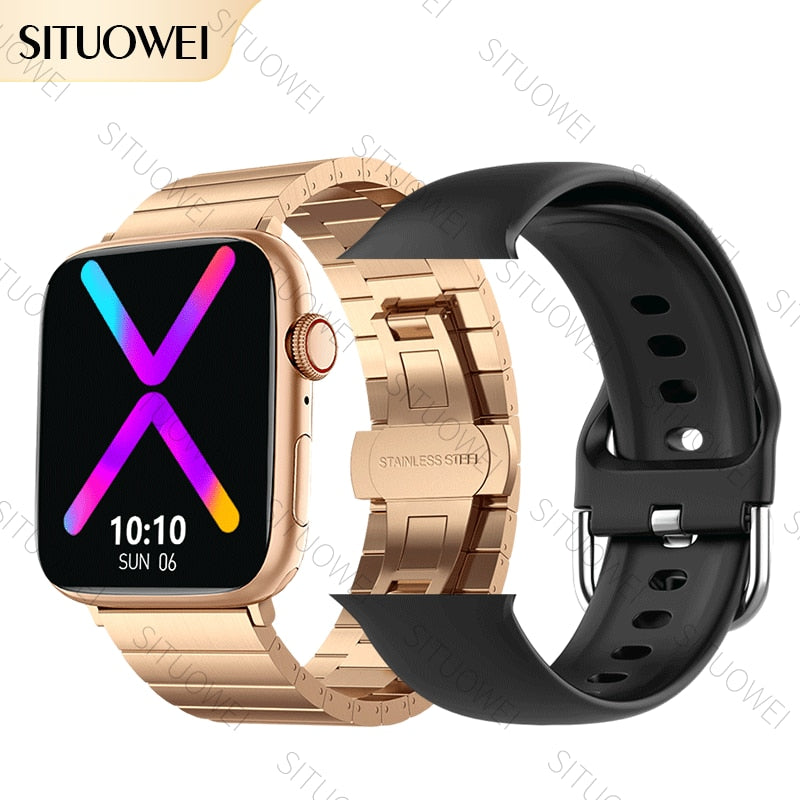 SITUOWEI 1.9 Inch HD Smart Watch 2022 Men Women Smartwatch NFC Door Access Control Unlocking Bluetooth Calls Fitness Bracelet - Executive-Skincare