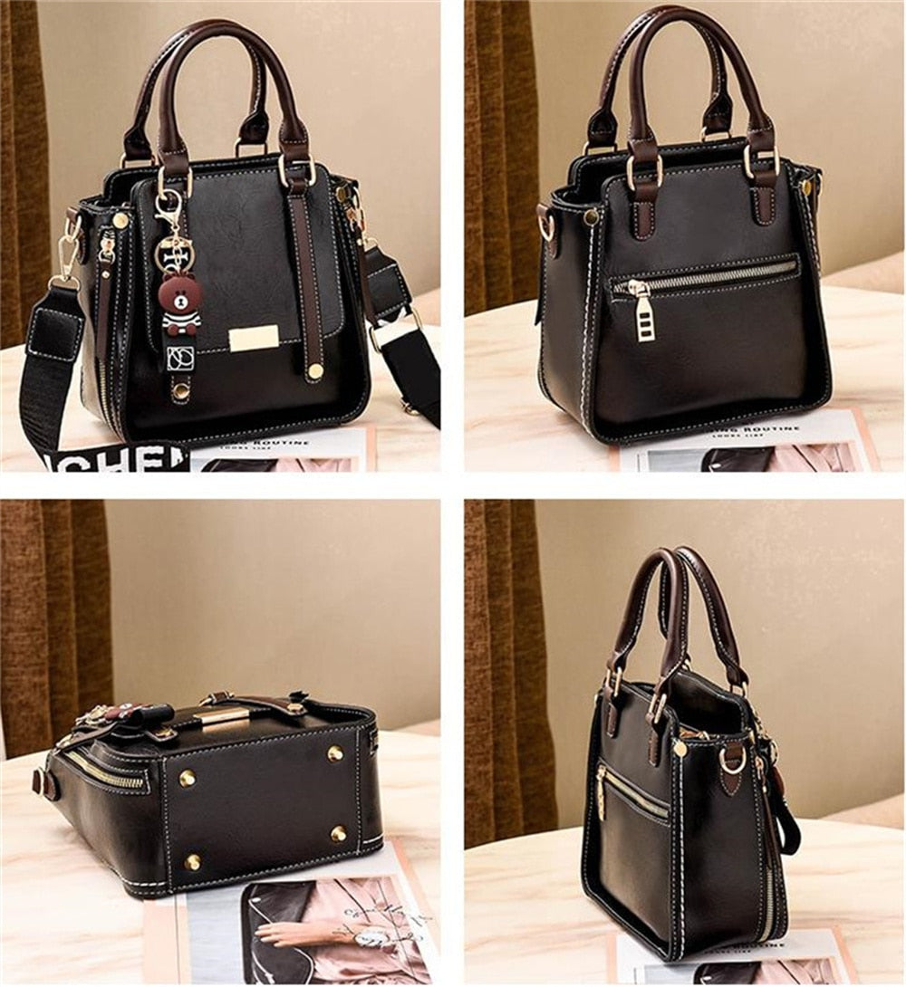 Women&#39;s Bag 2022 Trend Handbags Designer Luxury Bags Boston Ladies Handbags Leather Shoulder Crossbody Bags Fashion Tote Bags - Executive-Skincare