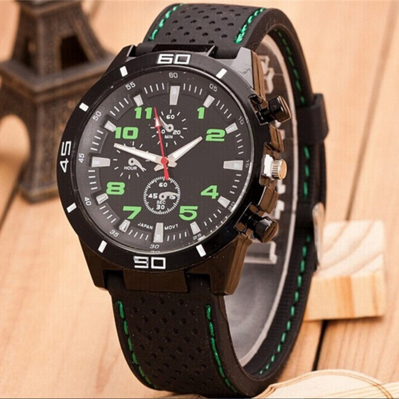 Fashion Date Quartz Men Watches Top Brand Luxury Male Clock Chronograph Sport Mens Wrist Watch Hodinky Relogio Masculino - Executive-Skincare