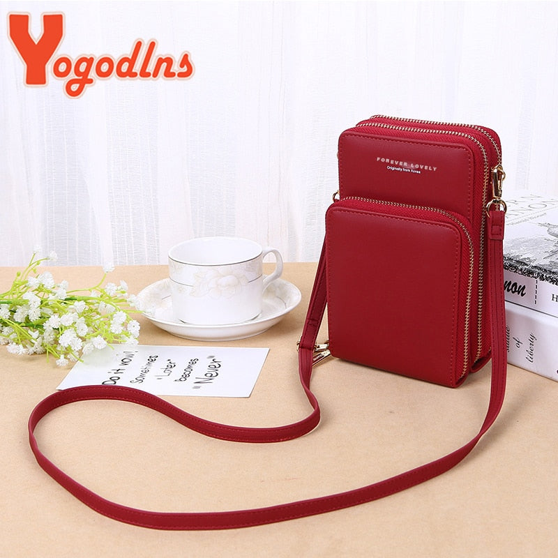 Yogodlns Crossbody Cell Phone Shoulder Bag Cellphone Bag Fashion Daily Use Card Holder Summer Shoulder Bag Small Women Wallet - Executive-Skincare