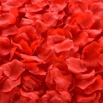 500/1000/3000 Pcs Of 5*5cm Artificial Rose Petal Artificial Flower Silk Petals Valentine&#39;s Day Wedding Flower Decoration Flowers - Executive-Skincare