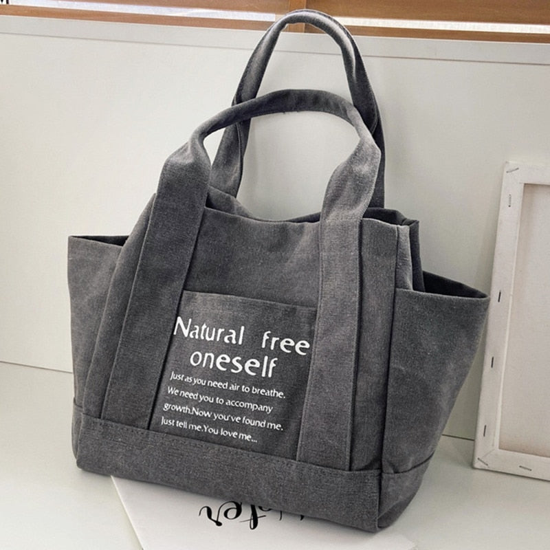 2022 Women Bag Large Big Capacity Women Casual Tote Handbag Female Shoulder Bag Canvas Crossbody Lady&#39;s Hand bags Shopping Bag - Executive-Skincare