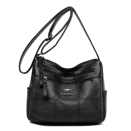 New Shoulder Bag Soft PU Leather Luxury Handbags Women&#39;s Bags Designer Big Capacity Shoulder Crossbody Bag for Ladies Sac A Main - Executive-Skincare